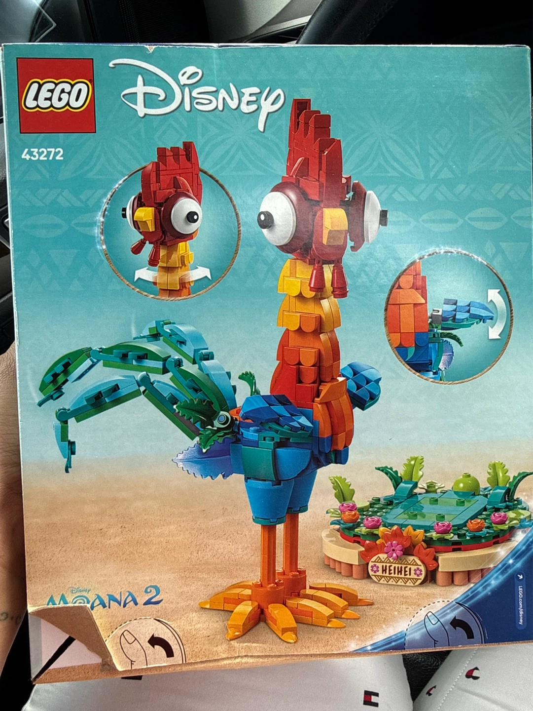 LEGO Disney Moana 2 Heihei 9+ Building Toy Set 43272 - photo 2