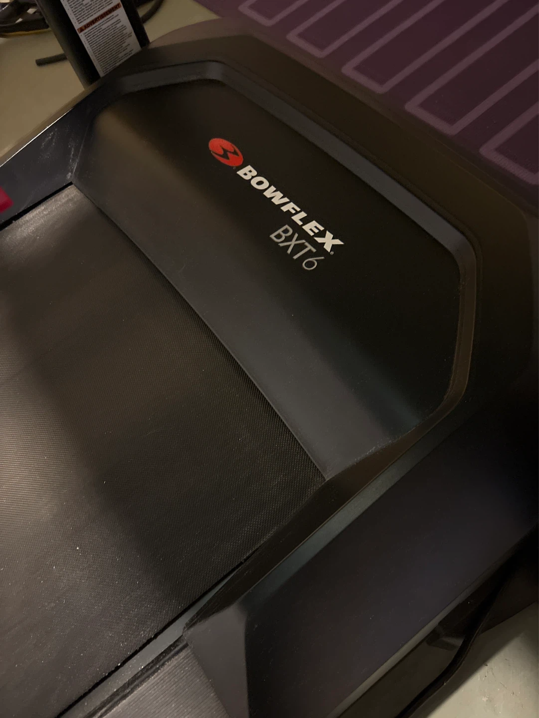 Bowflex BXT6 Treadmill - photo 5