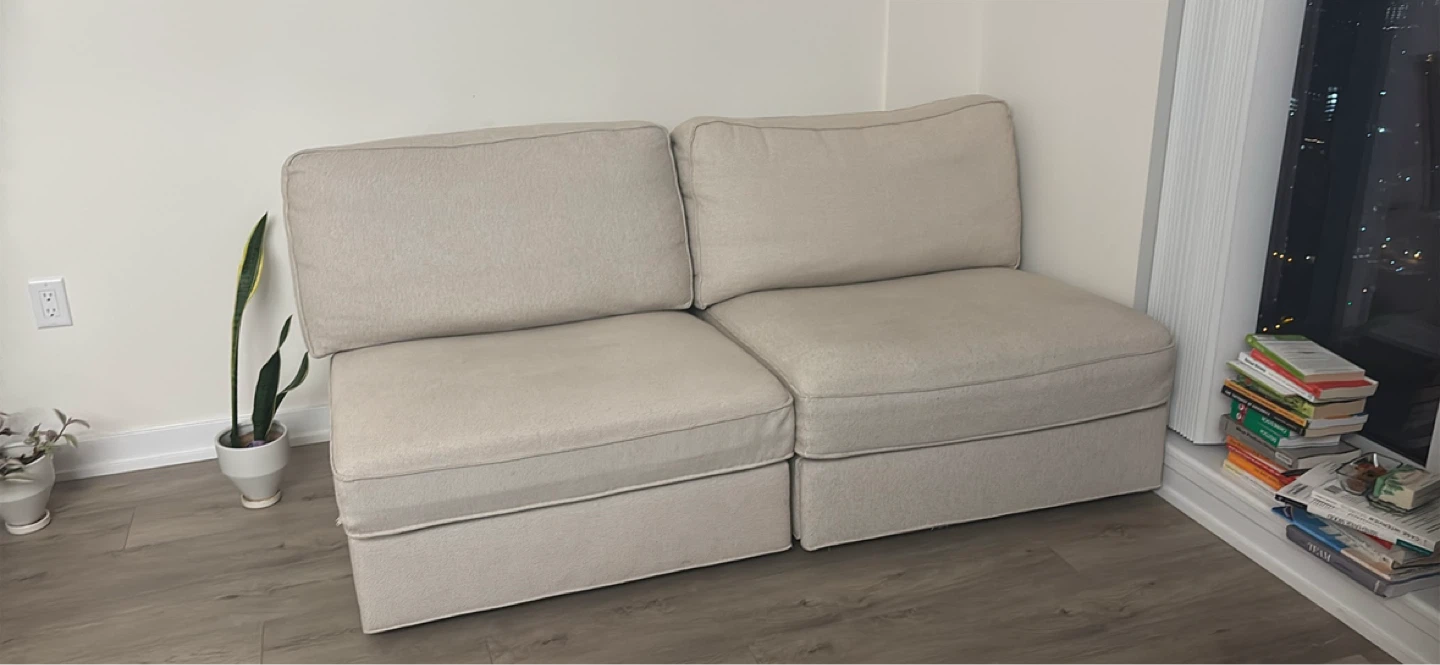 IKEA KIVIK 1-seat sofa-bed (2 available)