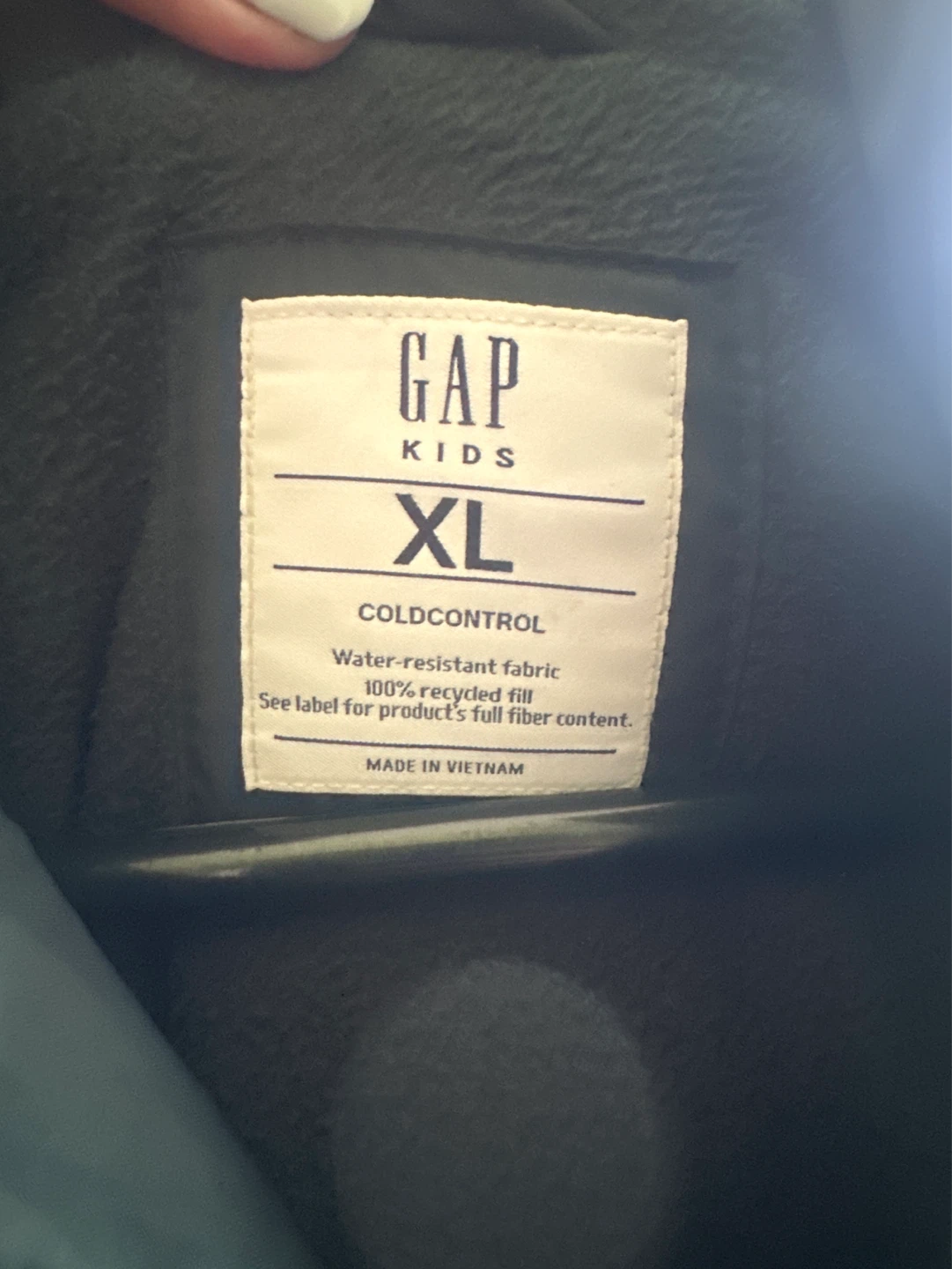 GAP Kids ColdControl Puffer Jacket XL Colorblock - photo 2