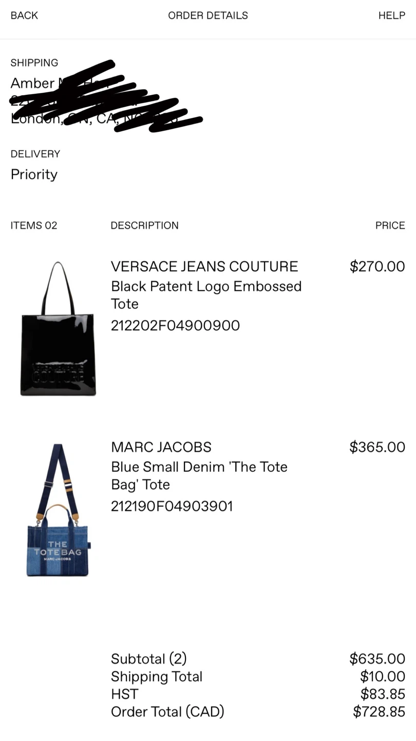 Versace Jeans Collection BlackPatent Tote with Embossed Logo - photo 5