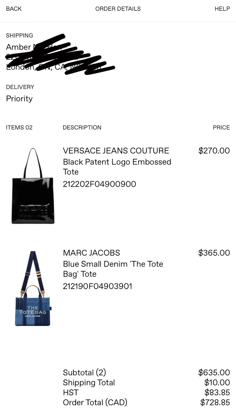 Versace Jeans Collection BlackPatent Tote with Embossed Logo - photo 5