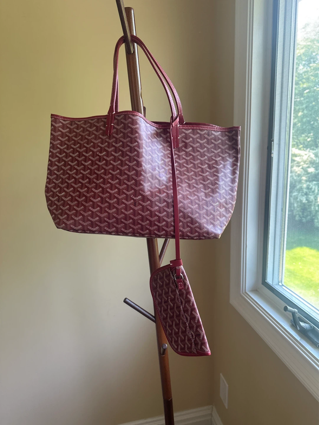 Look alike Goyard St. Louis Tote Bag with Pouch