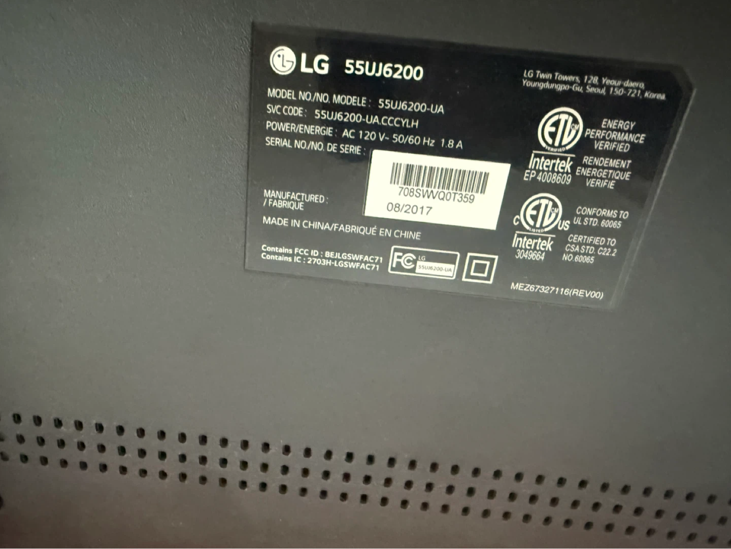 LG 55" 4K UHD Smart TV - photo 4