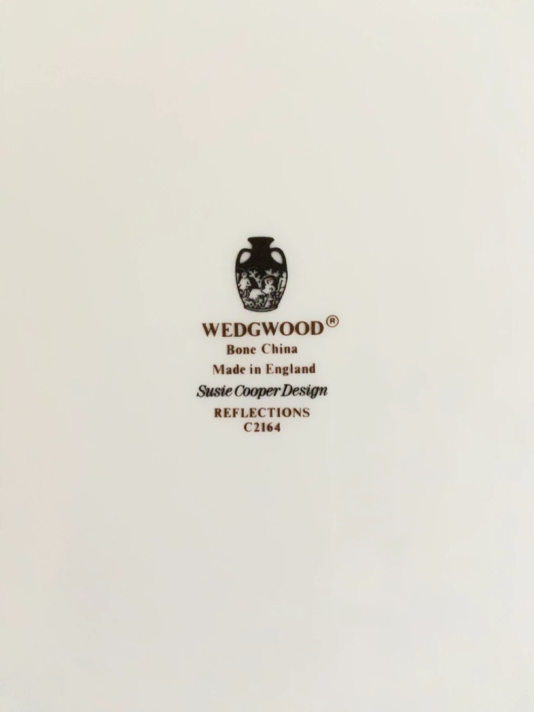 Wedgwood Bone China Plate - Susie Cooper Design Reflections - photo 2