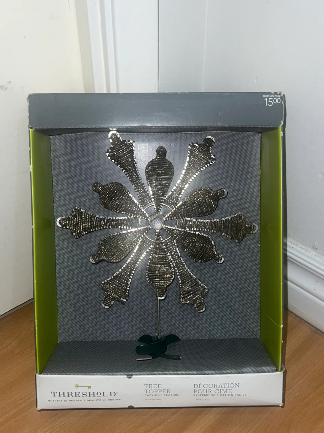 Threshold Snowflake Tree Topper - photo 3