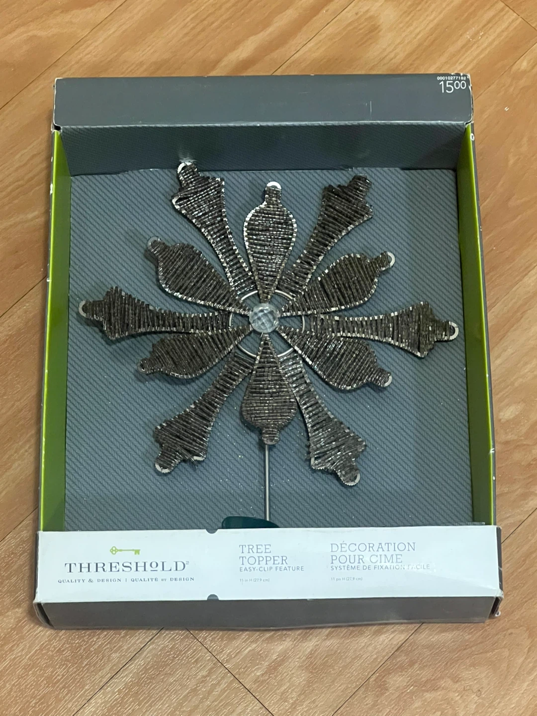 Threshold Snowflake Tree Topper
