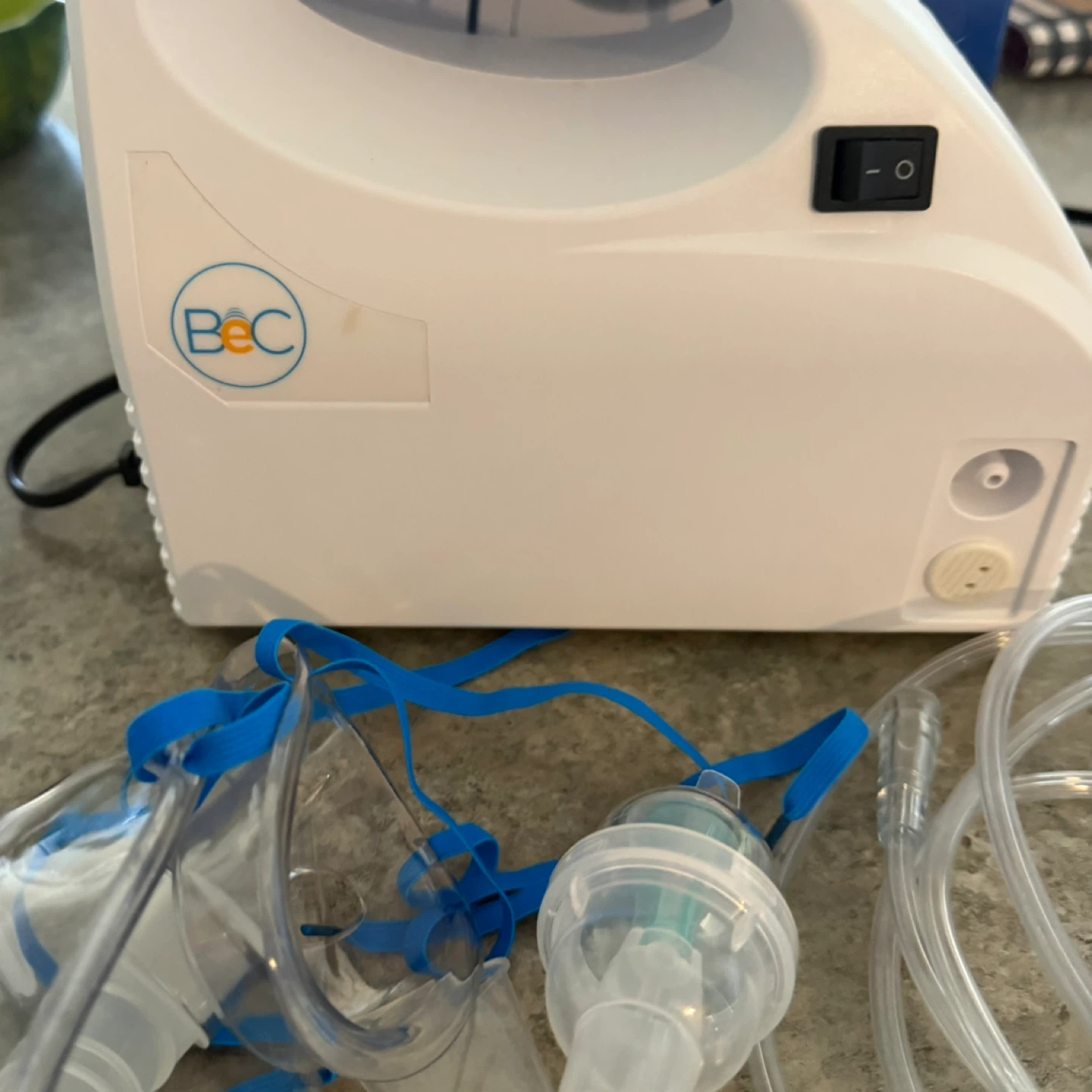 Portable BeC Compact Nebulizer with Accessories - photo 2