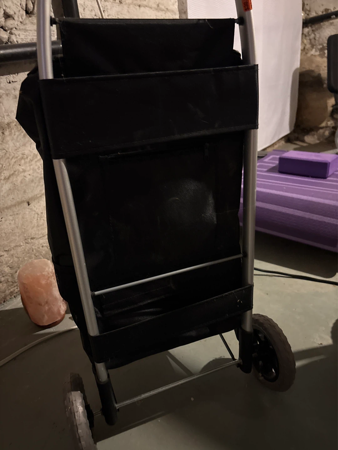 Black Polyester Shopping Cart - photo 2