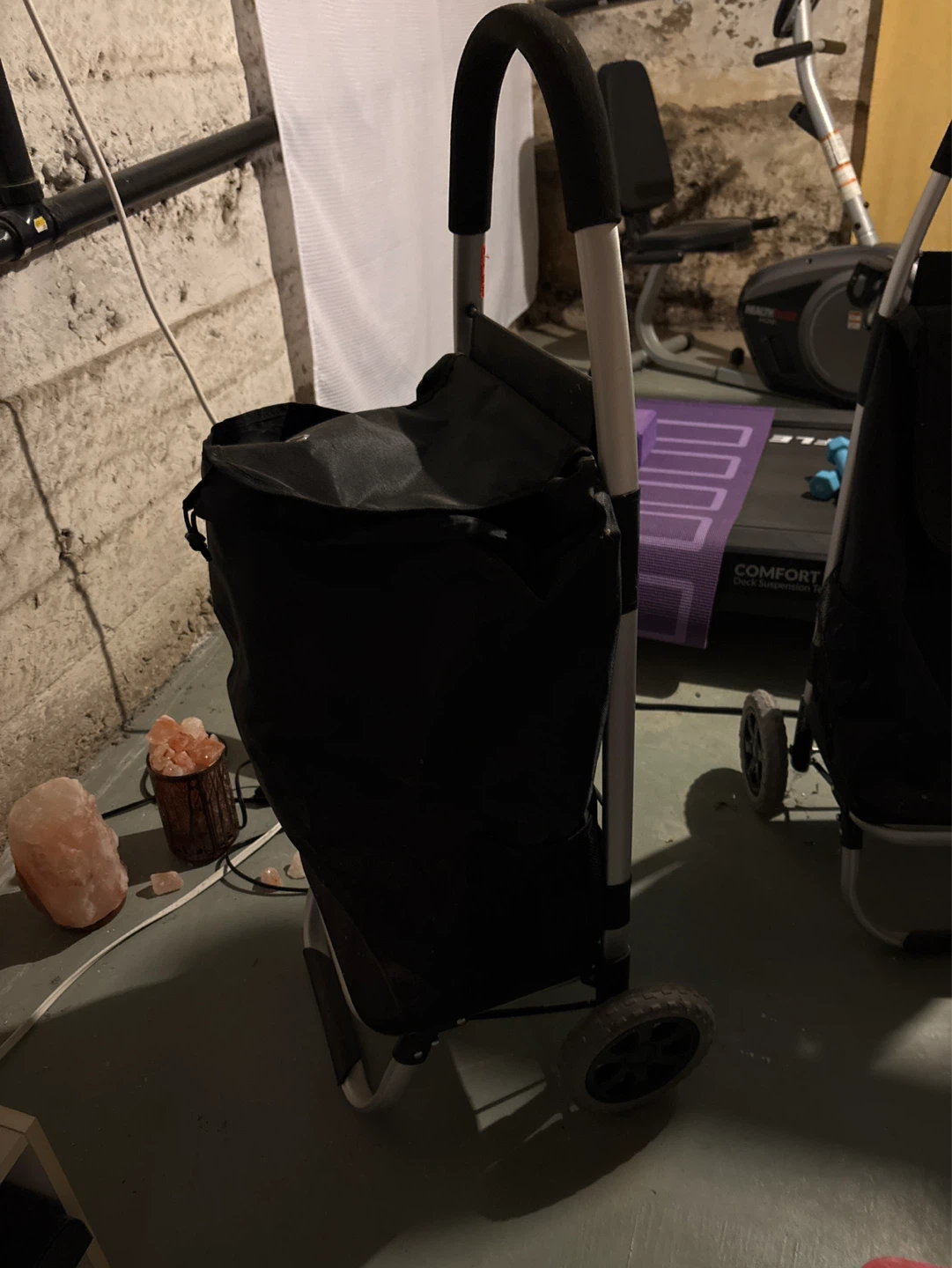 Black Polyester Shopping Cart - photo 3