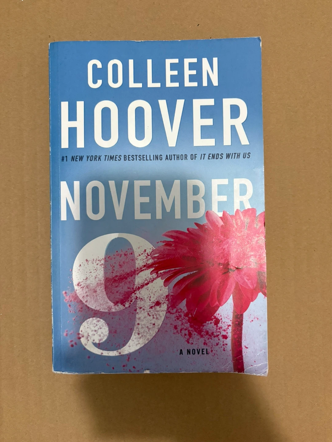 November 9 by Colleen Hoover Novel