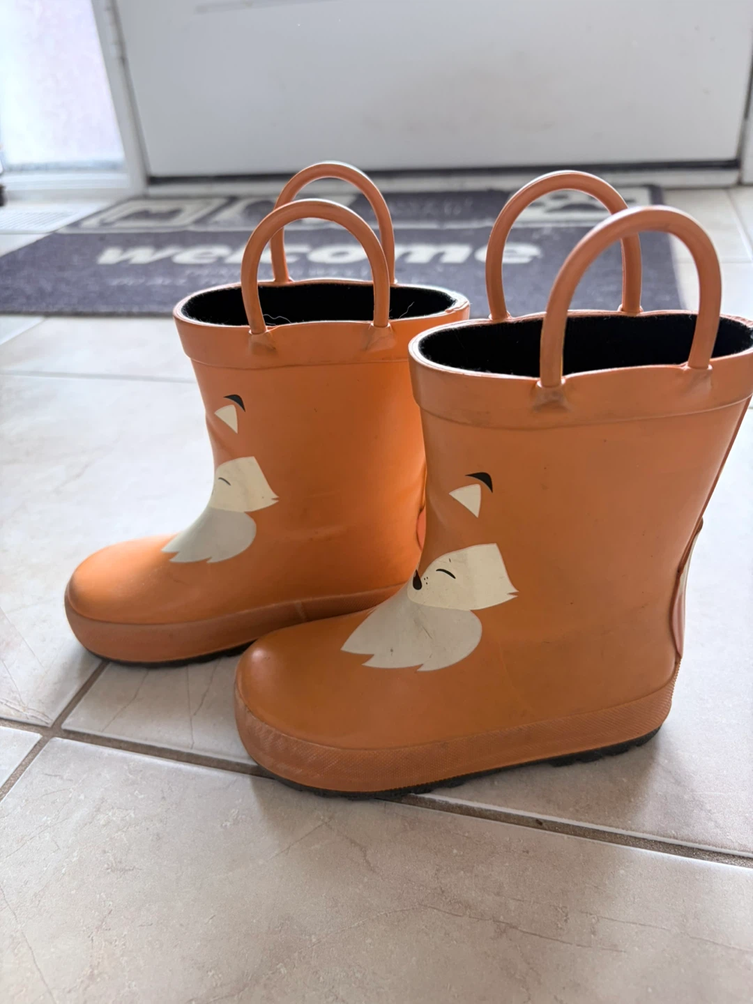 Orange Fox Rain Boots - photo 2