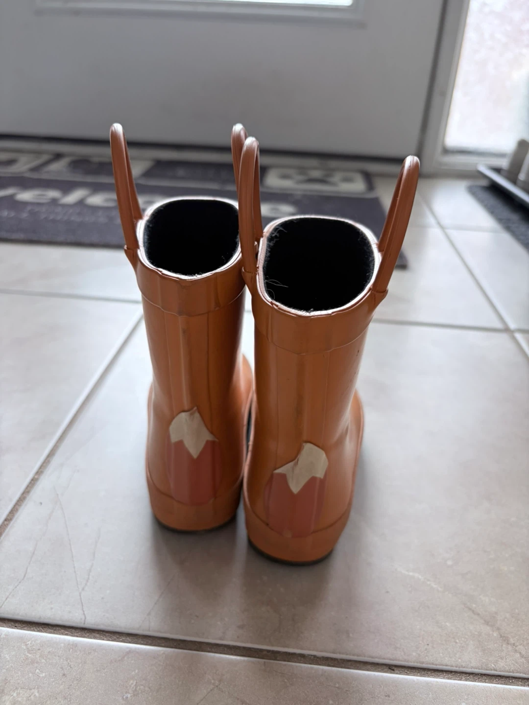 Orange Fox Rain Boots - photo 3