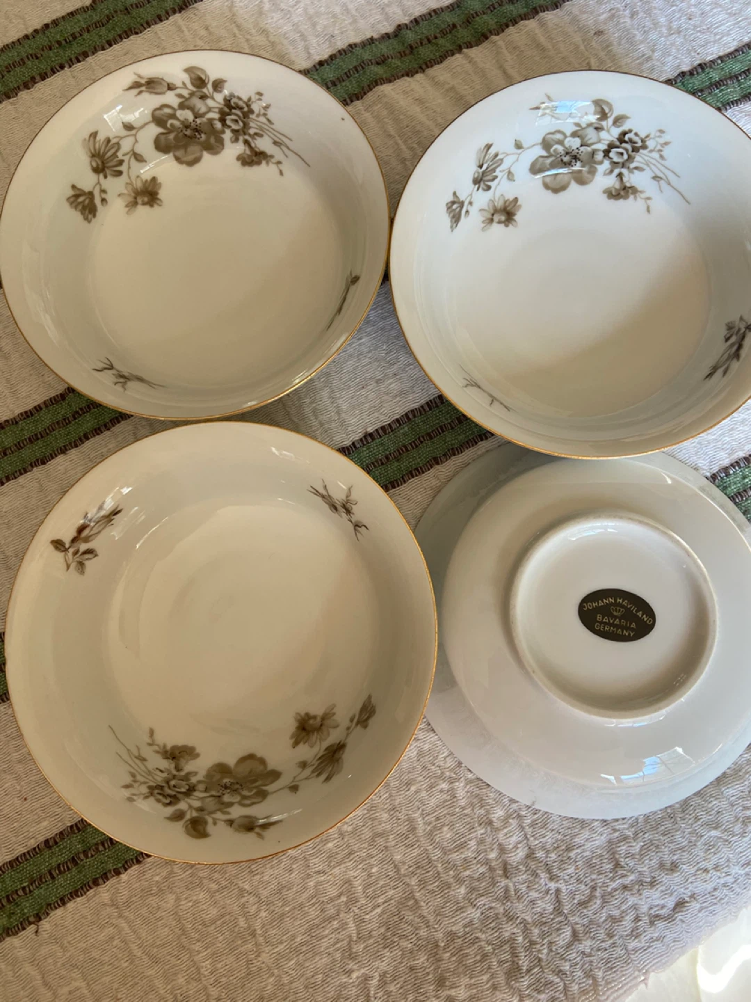 Johann Haviland Bavaria Bowls - Set of 4