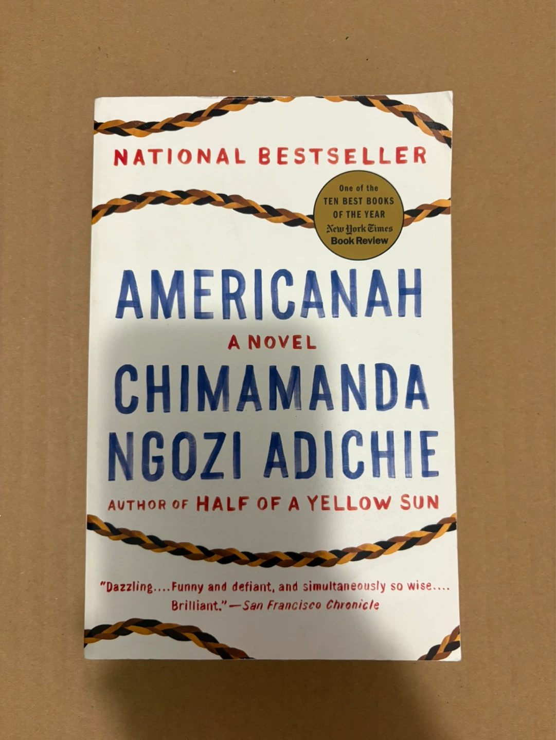 Americanah: A Novel by Chimamanda Ngozi Adichie
