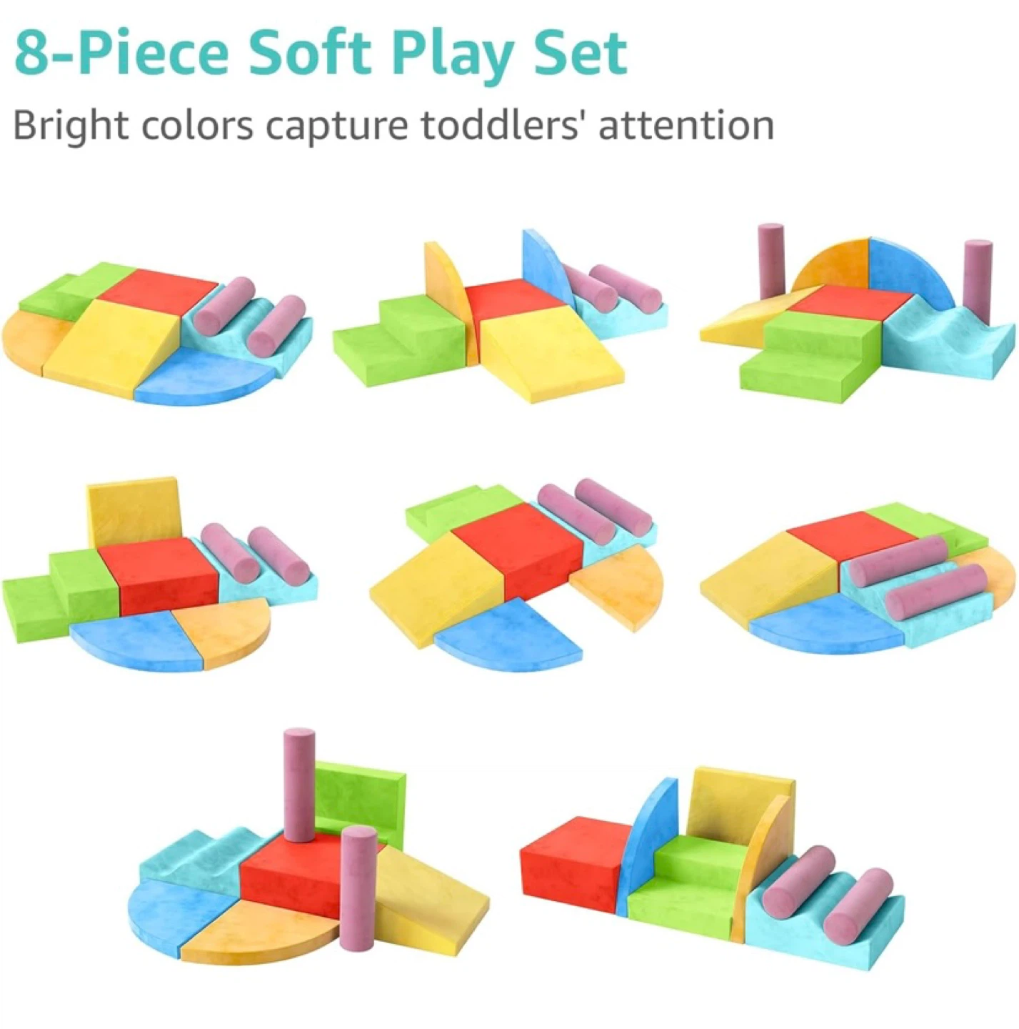 Brand New YENING Foam Climbing Blocks for Toddlers - photo 4