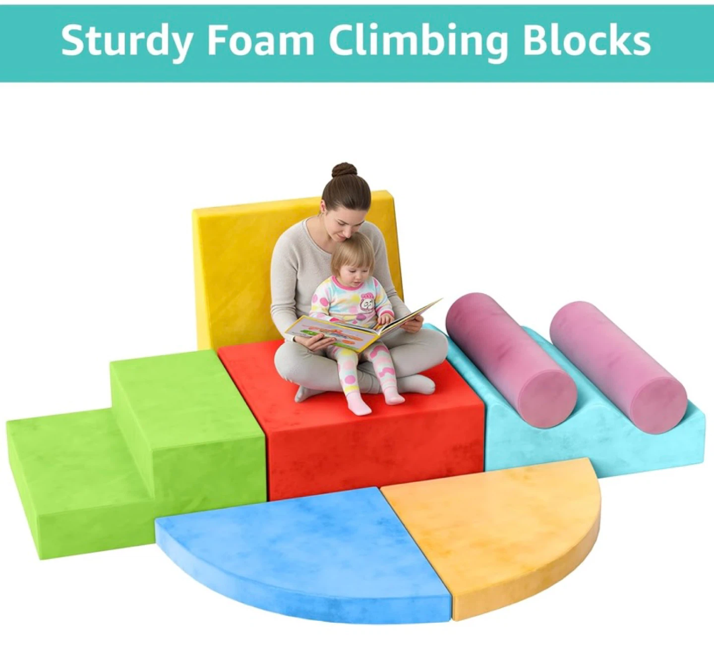 Brand New YENING Foam Climbing Blocks for Toddlers - photo 5