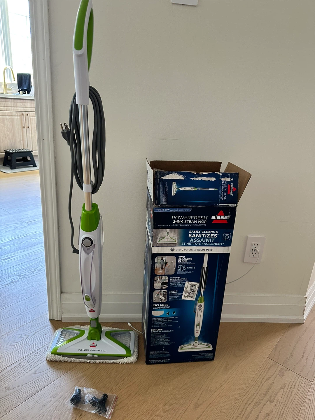 Bissell PowerFresh 2-in-1 Steam Mop