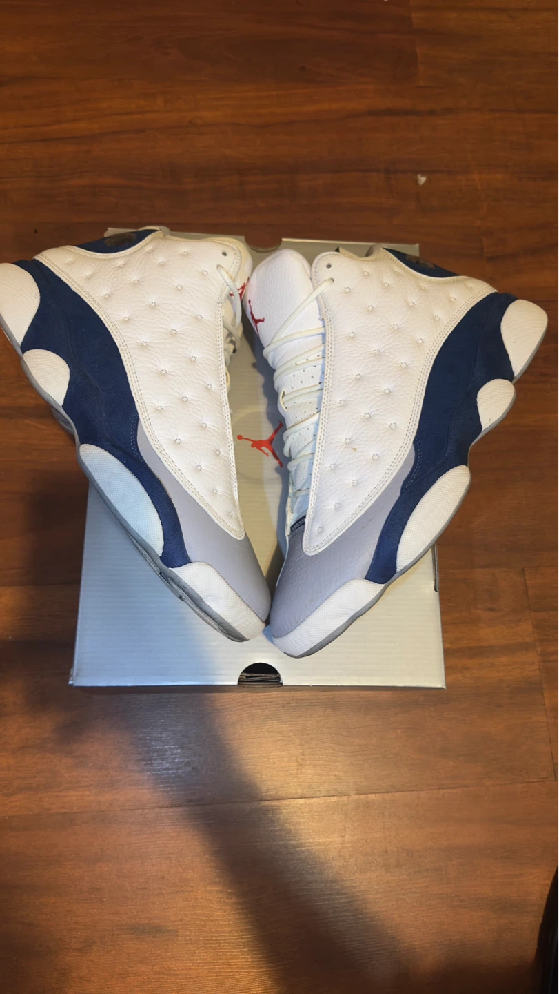 Air Jordan 13 Retro White Navy Grey