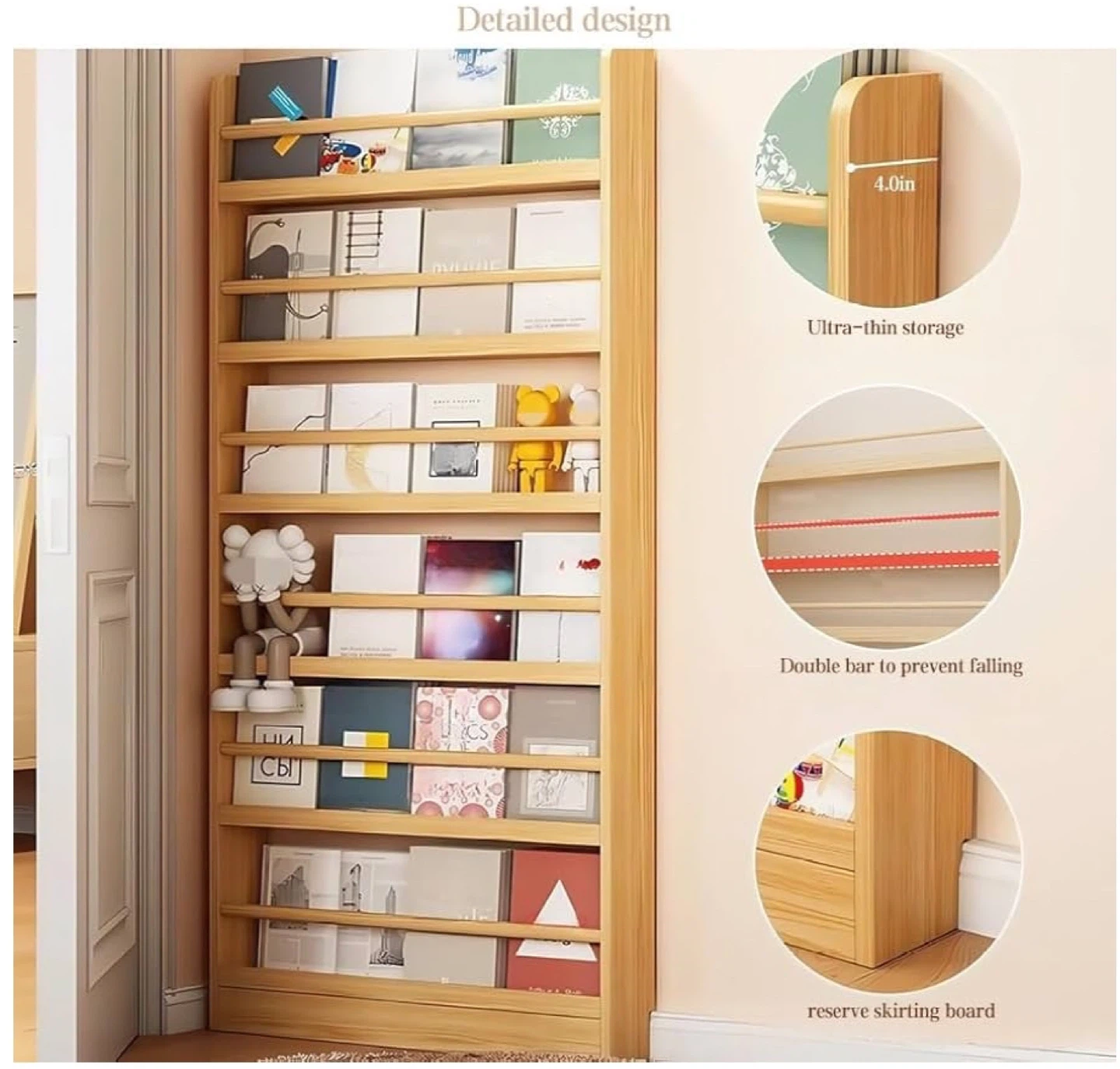 Wooden Multi-Shelf Display Rack - photo 5