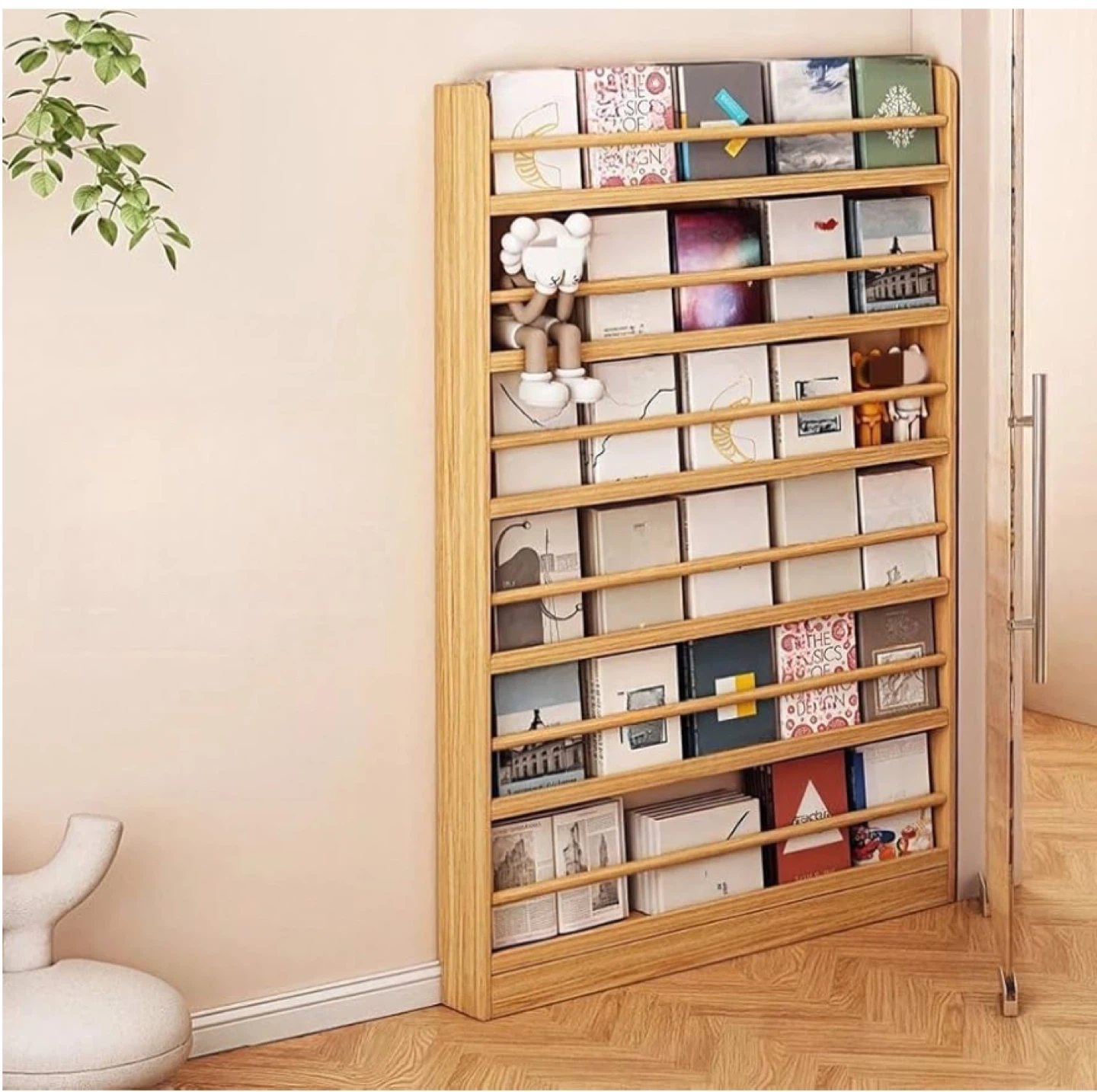 Wooden Multi-Shelf Display Rack - photo 2