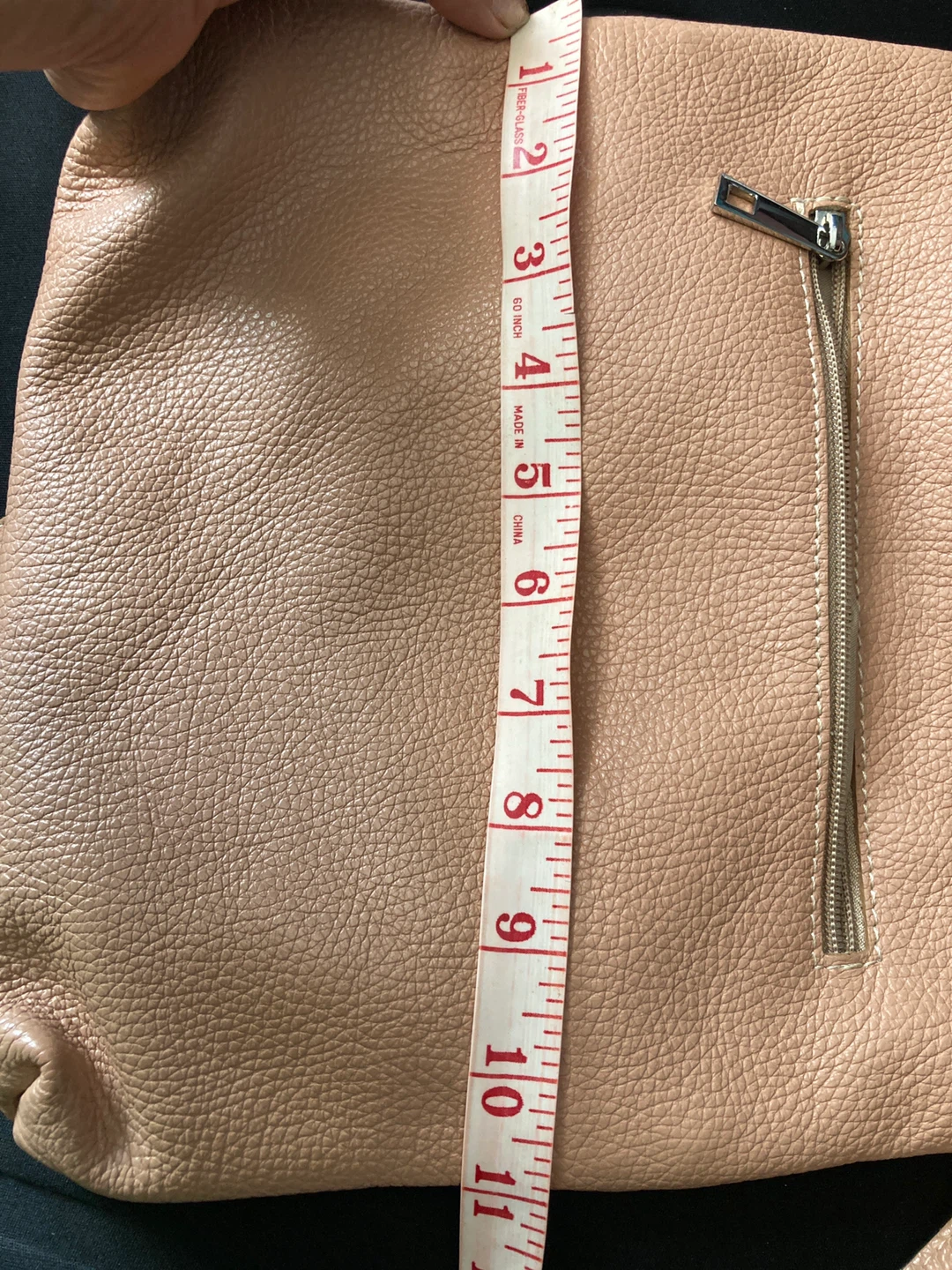 Two-Tone Leather Shoulder Bag - photo 5