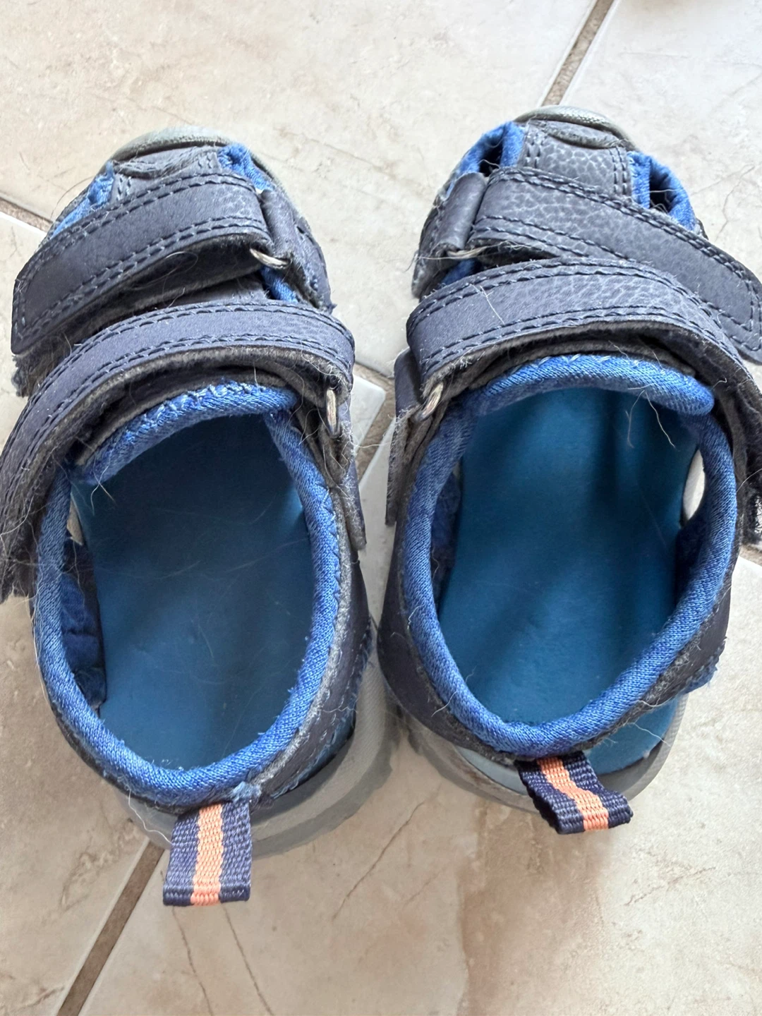 Blue Sandals with Velcro Straps - photo 3
