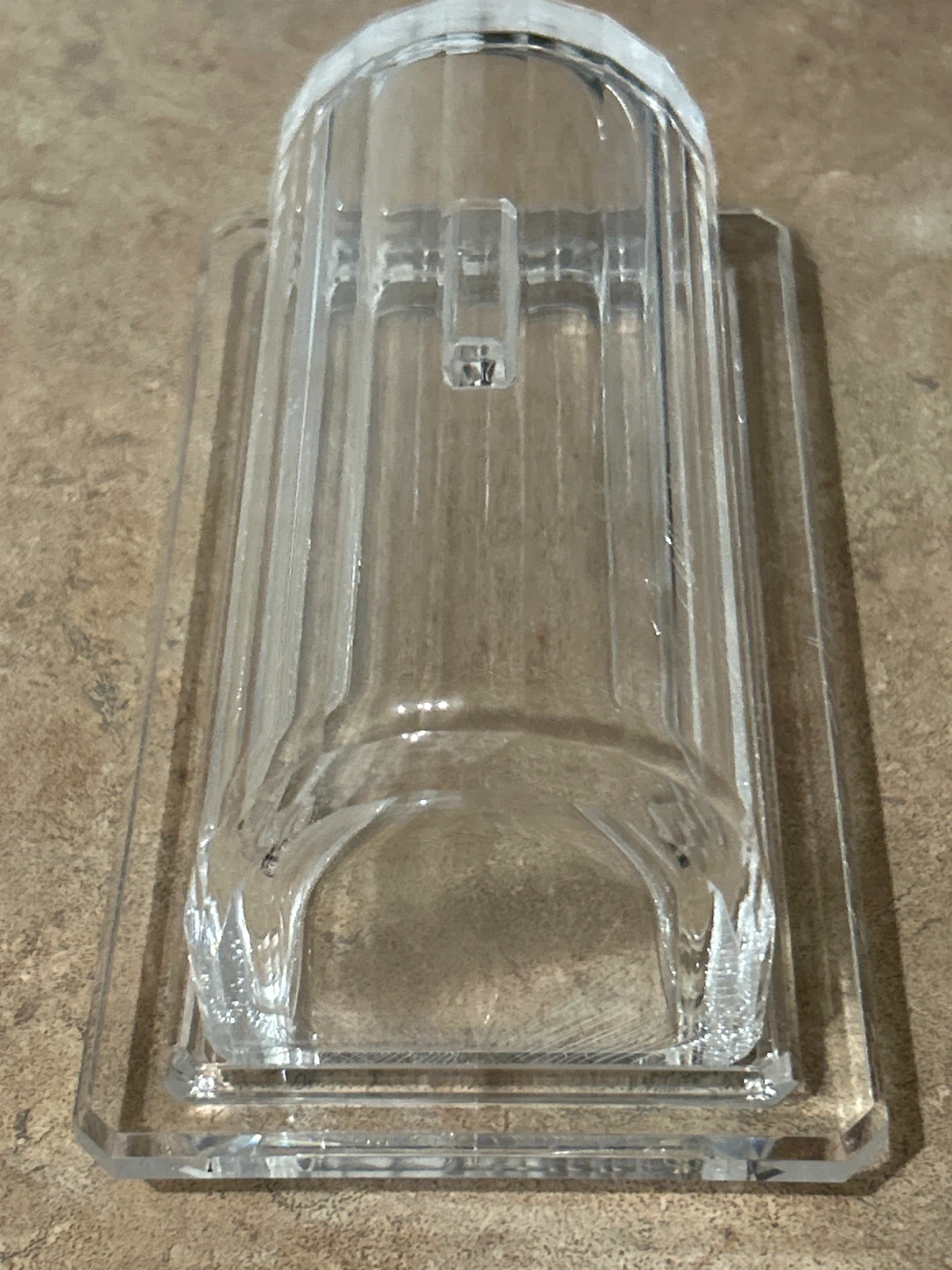 Clear Acrylic Rectangular Butter Dish