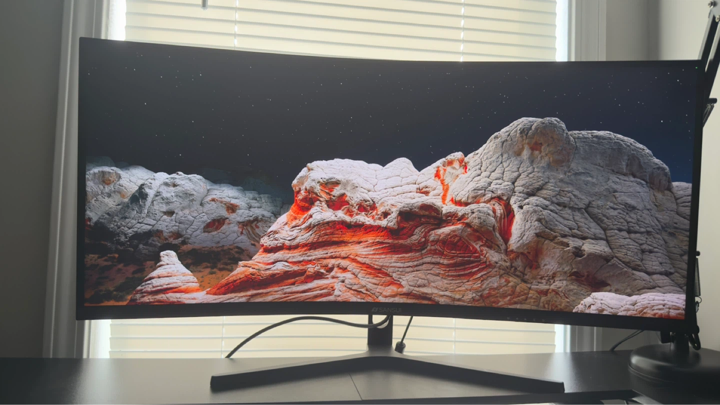 SANSUI Curved Ultrawide Monitor - photo 2