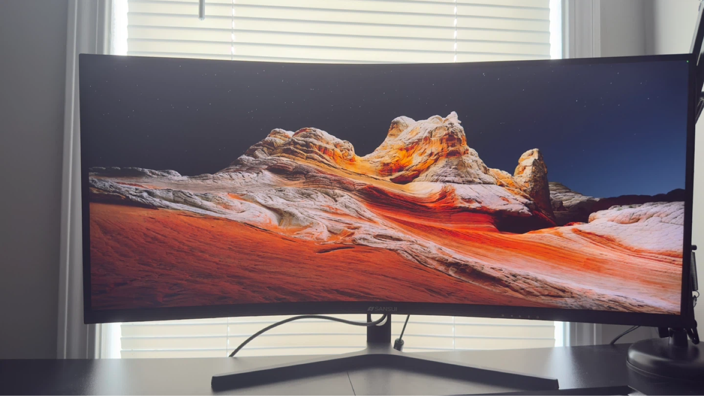 SANSUI Curved Ultrawide Monitor - photo 3