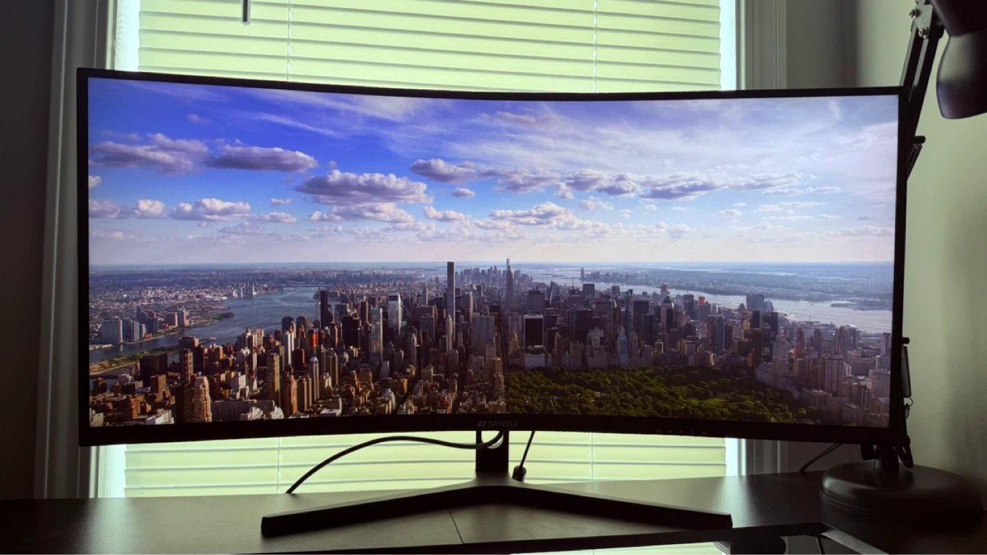 SANSUI Curved Ultrawide Monitor - photo 4
