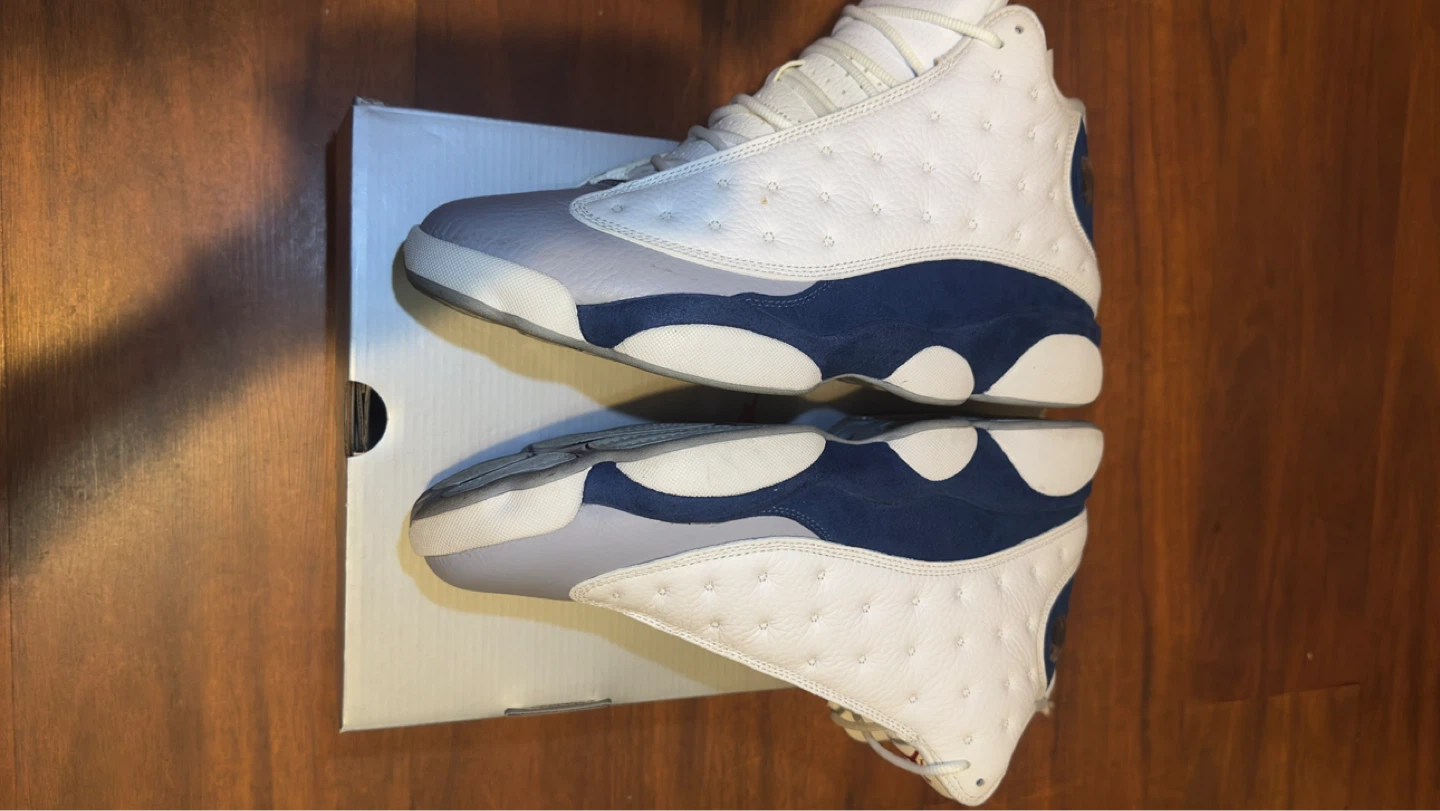 Air Jordan 13 Retro White Navy Grey - photo 4