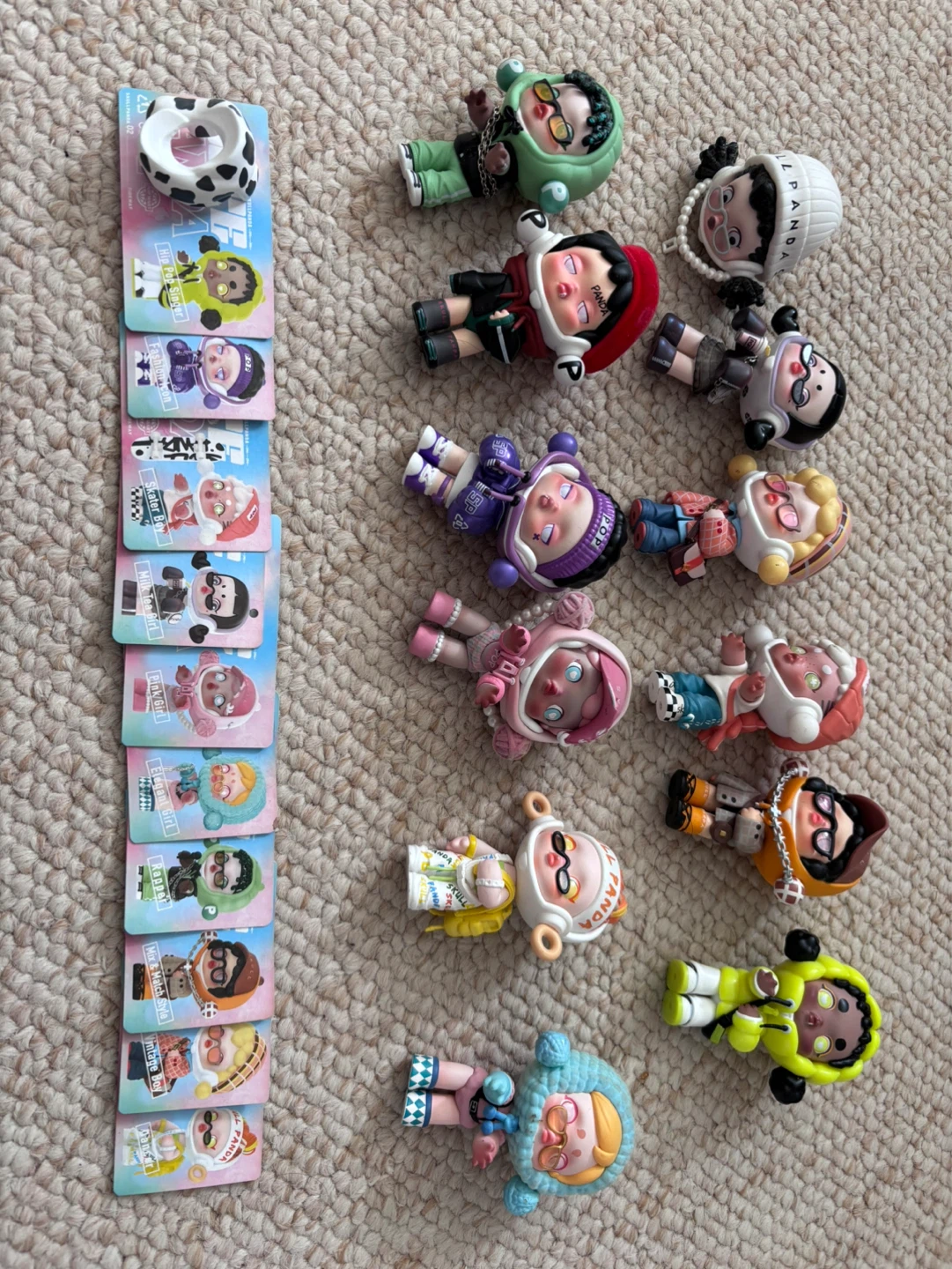 Pop Mart SkullPanda~ City of Retro Series Blind Box Figures