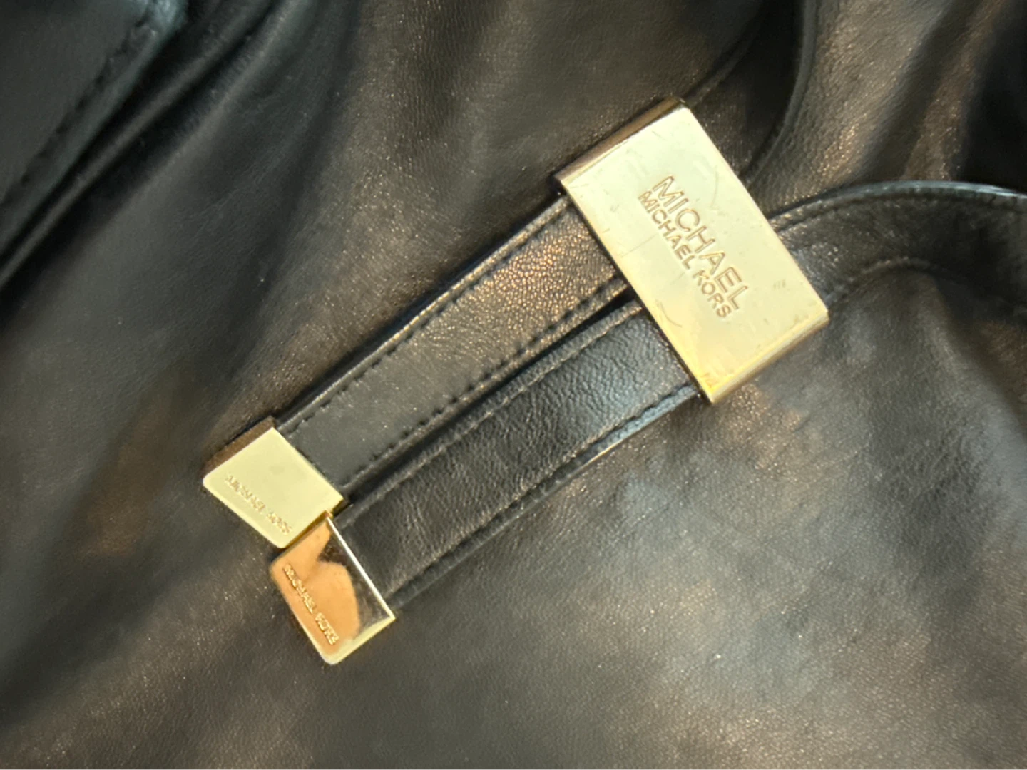 Michael Kors Black Leather Shoulder Bag - photo 3