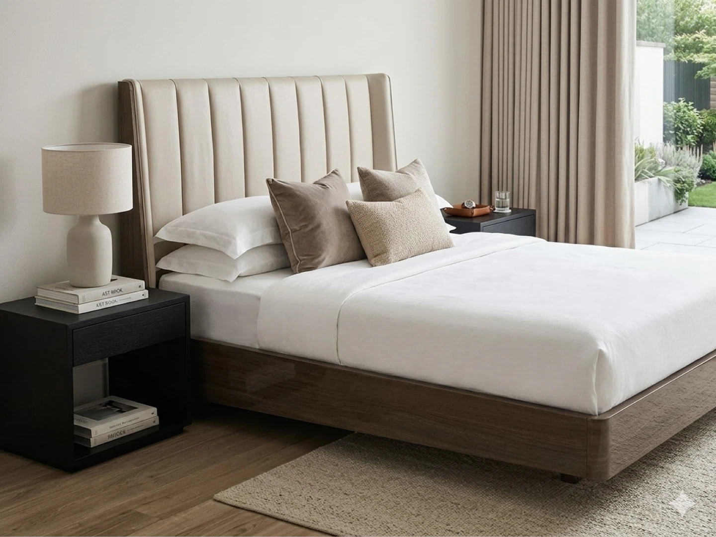 Upholstered Platform Bed Frame