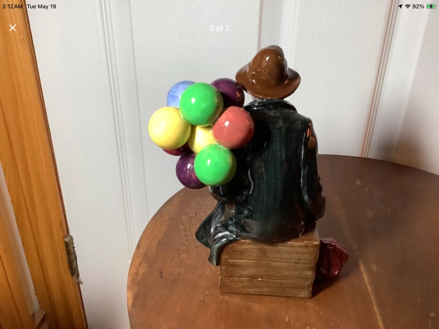Vtg Royal Doulton’s China Figurine “The Balloon Man” 🐞 - photo 3