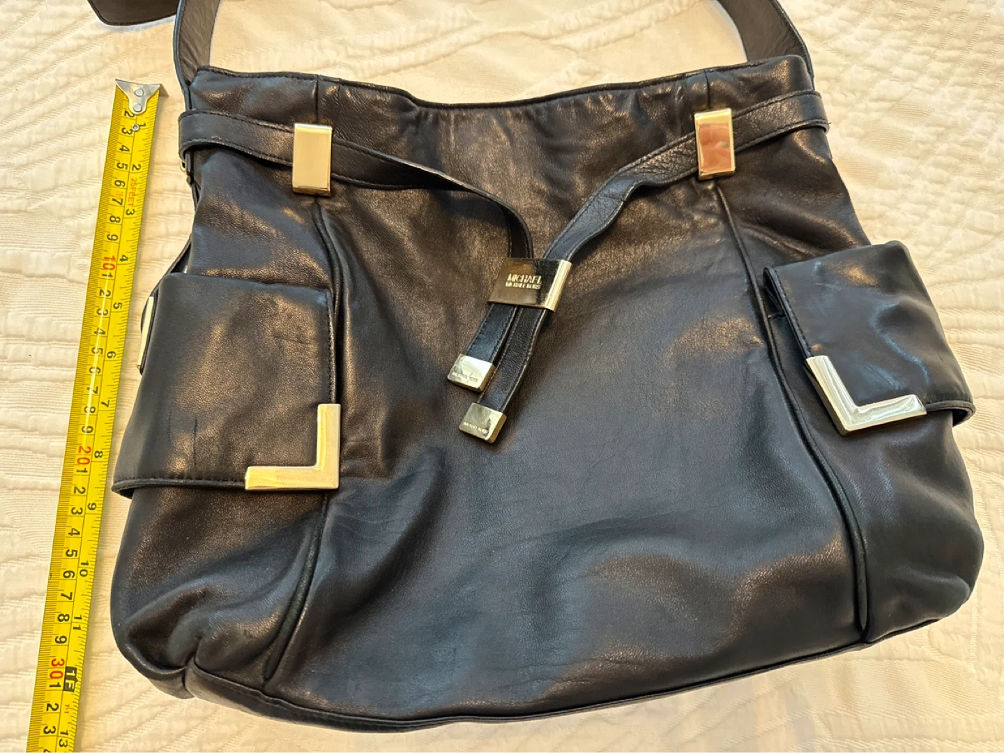 Michael Kors Black Leather Shoulder Bag - photo 4
