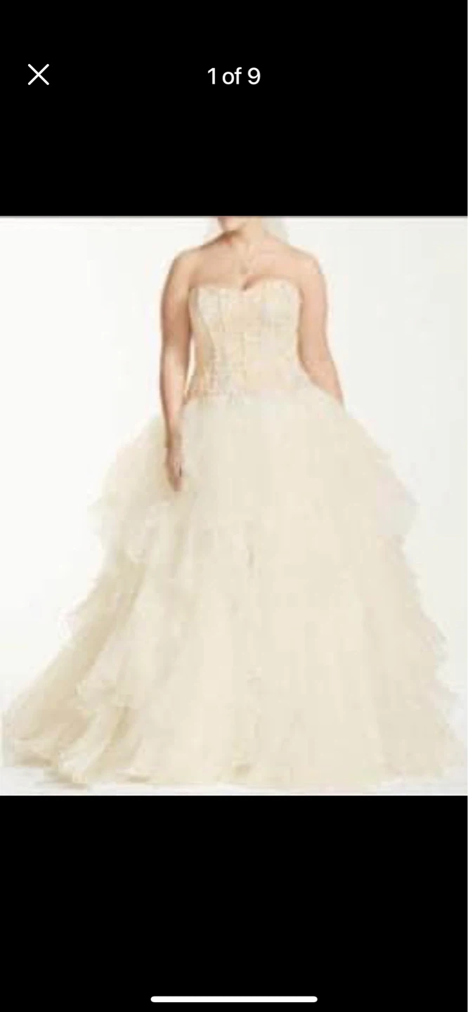 Oleg Cassini wedding dress