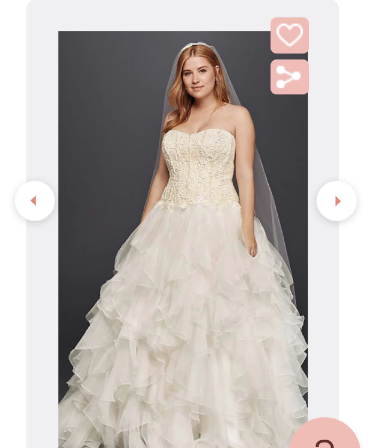 Oleg Cassini wedding dress - photo 3