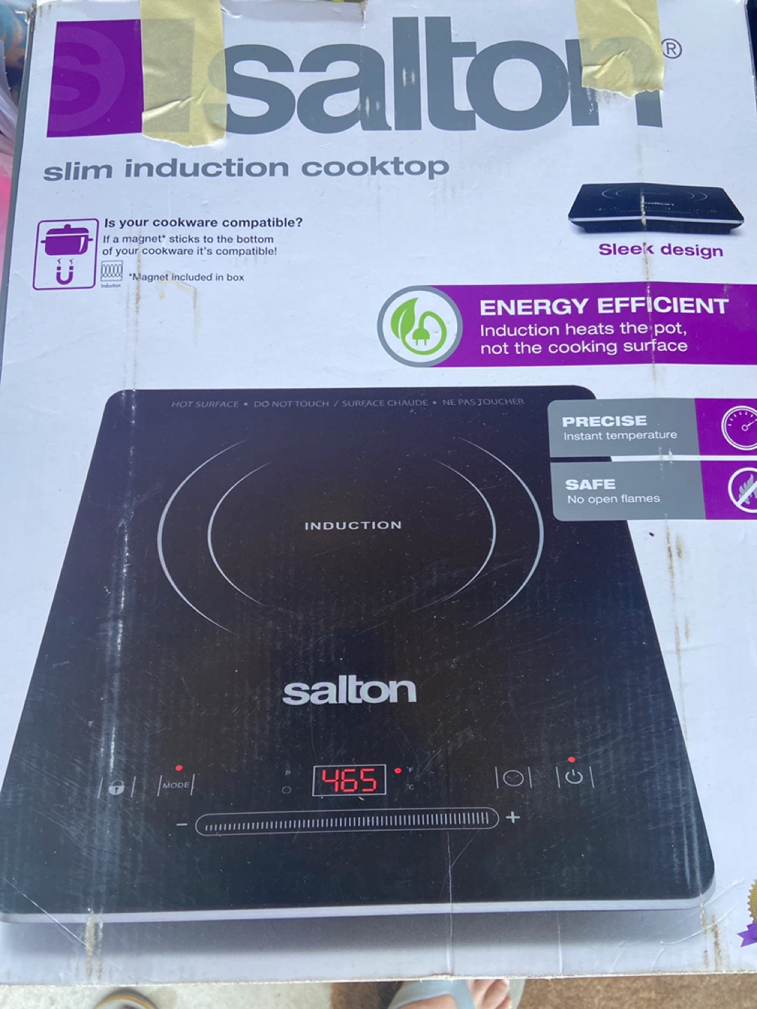 Salton Slim Induction Cooktop