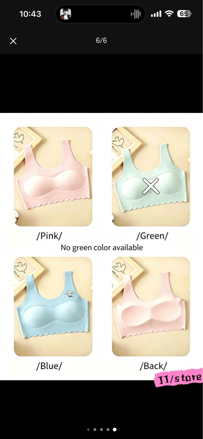 Girls Training Bras (Age 9-12） - photo 3