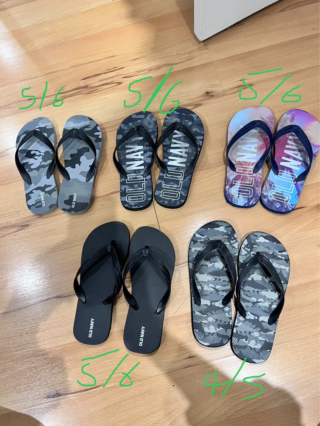 Kid’s flip flops