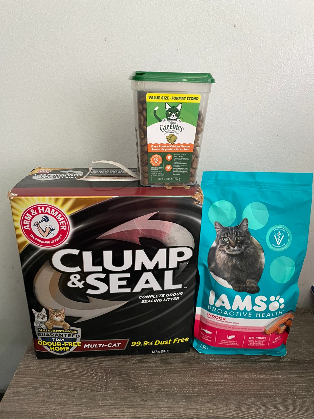 Brand New Cat Food, Treats & Litter Lot