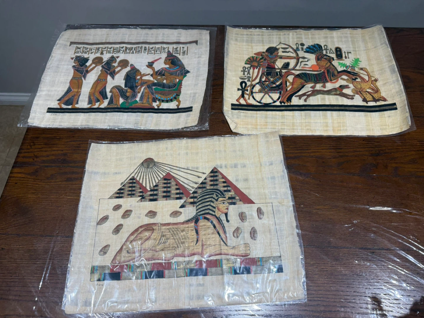 Egyptians Papyrus Art