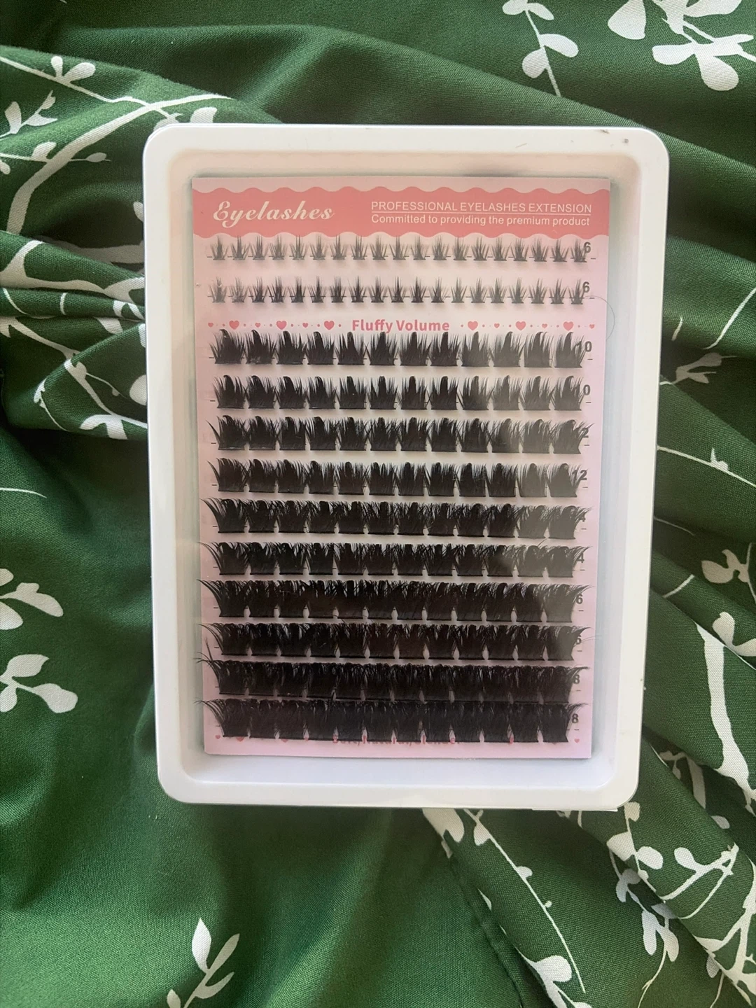 Fluffy Volume Eyelashes Extension