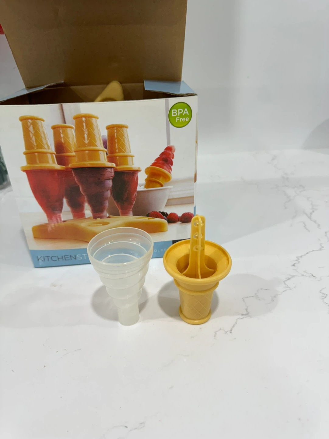 Kitchenstuff Icepop Cone Molds - Set of 6
