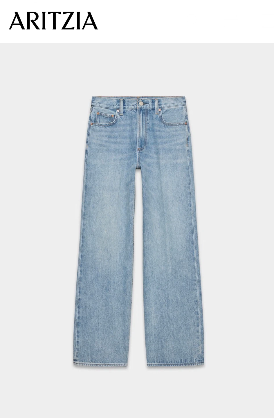 Aritzia Denim Forum Wide Leg Jeans