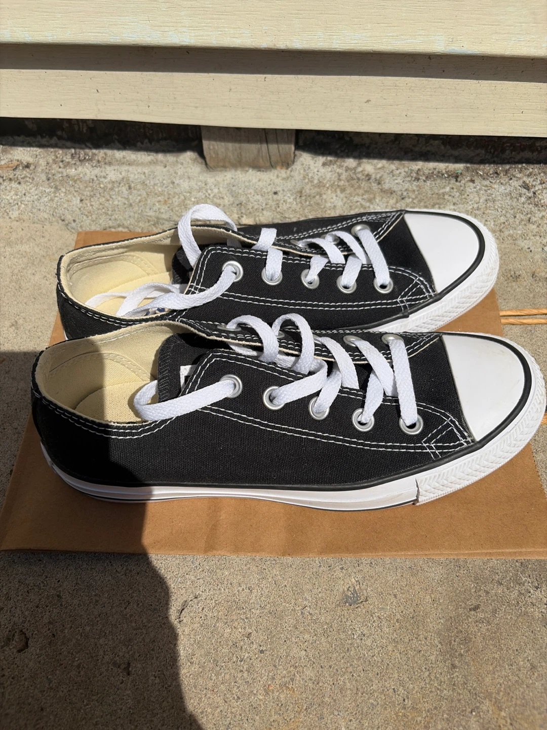 Converse Chuck Taylor All Star Low Top Shoes - Black - photo 2