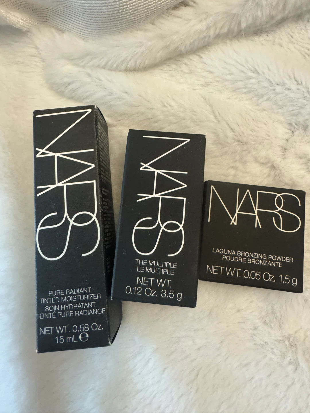 NARS Tinted Moisturizer, The Multiple & Bronzer