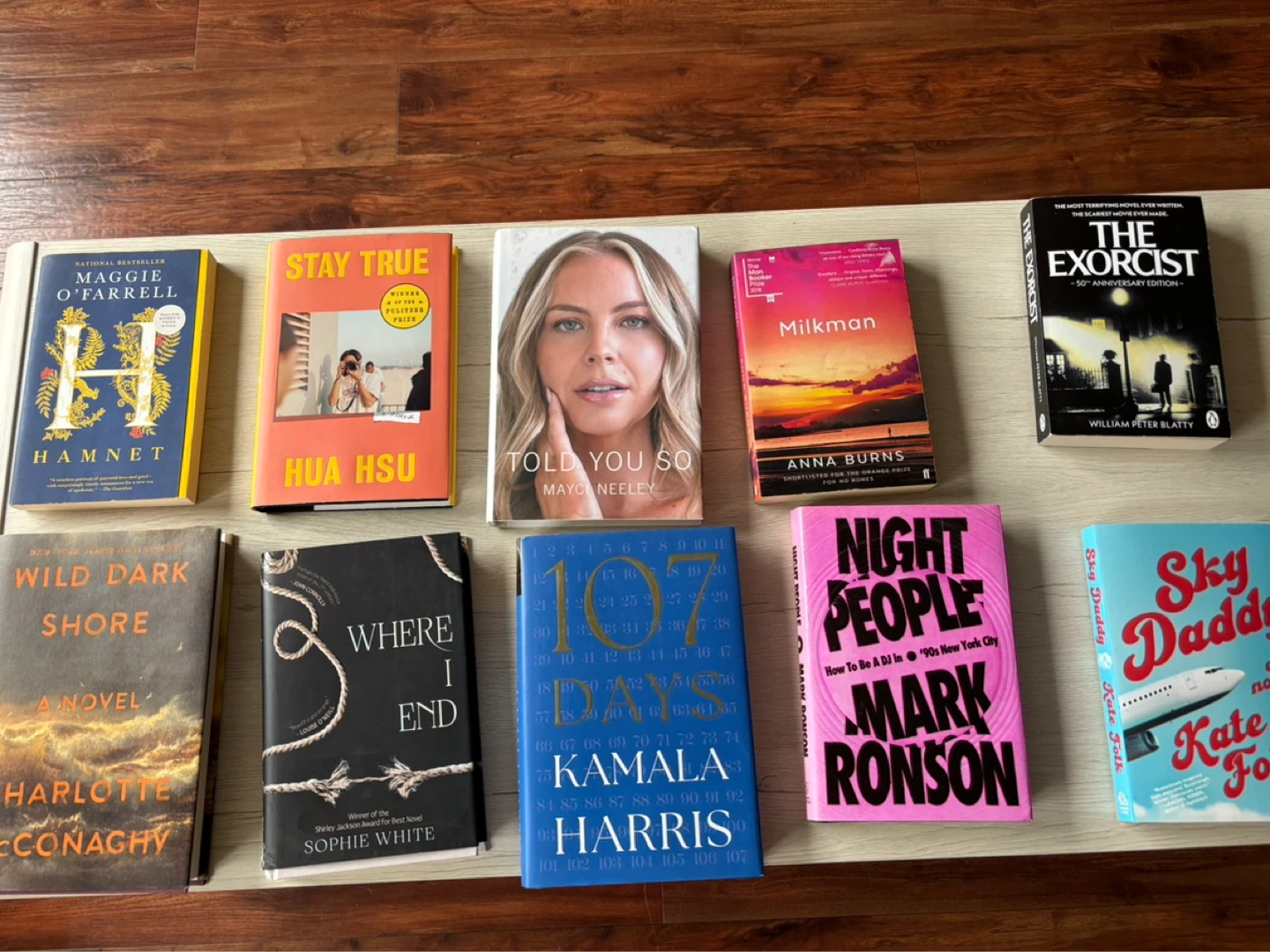 Book Bundle: Hamnet, Stay True, Milkman, The Exorcist, and more